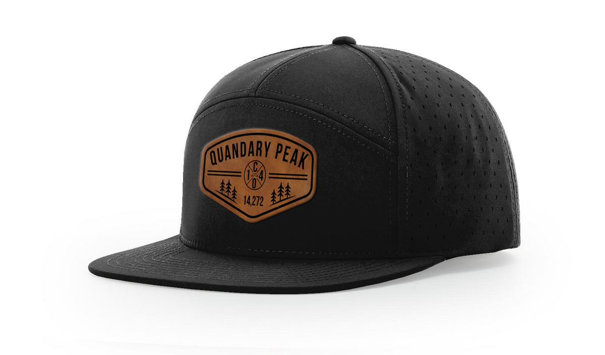 Quandary Peak Summit Series Leather Patch Hat