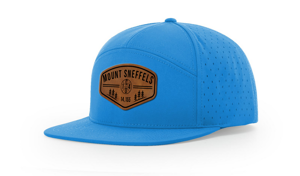 Mount Sneffels Summit Series Leather Patch Hat
