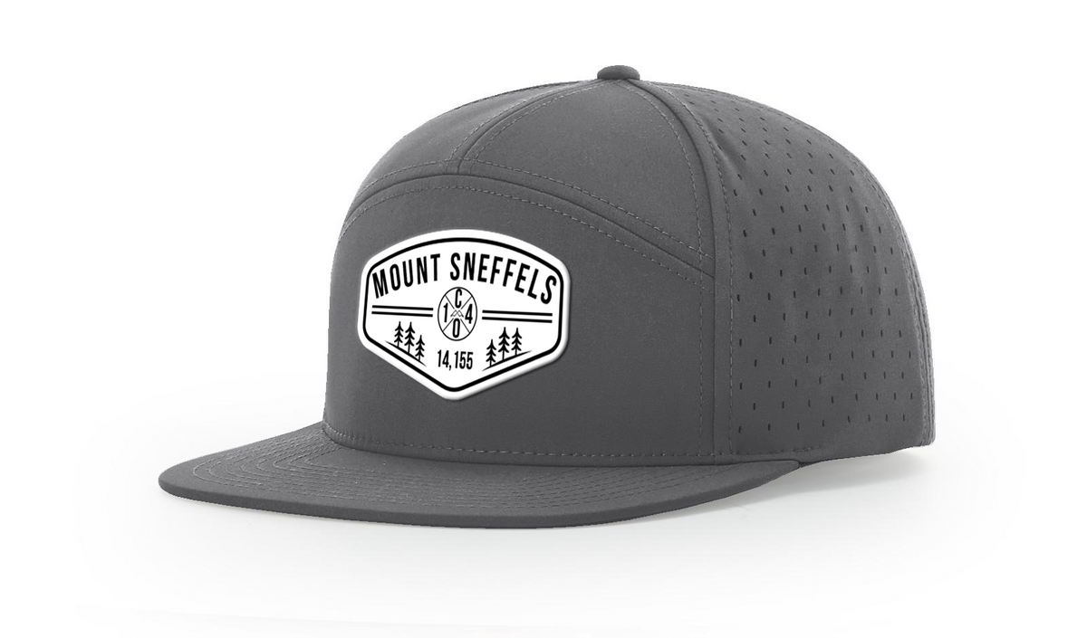 Mount Sneffels Summit Series White Patch Hat