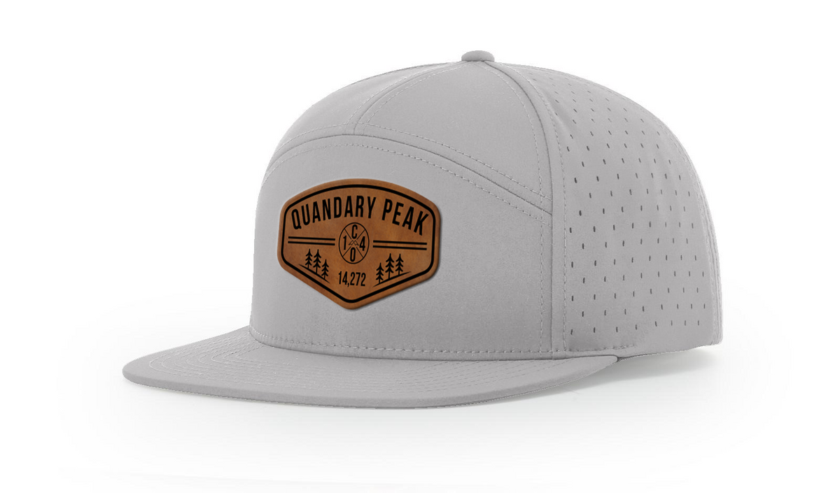 Quandary Peak Summit Series Leather Patch Hat