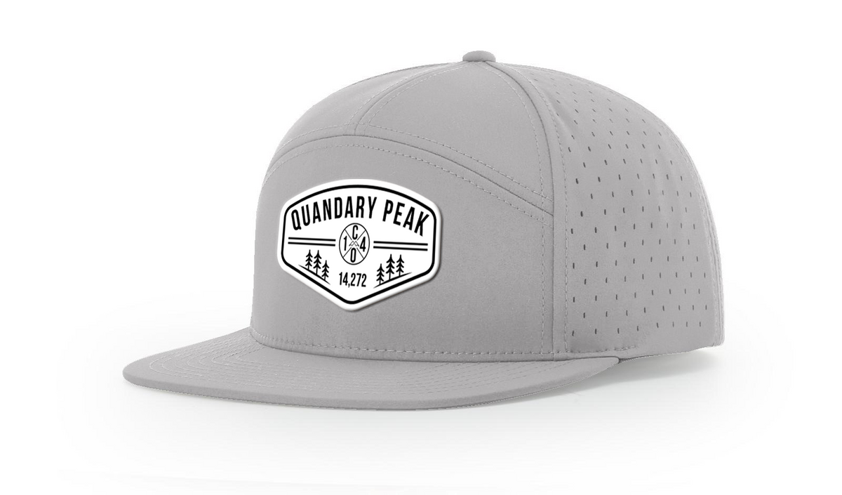 Quandary Peak Summit Series White Patch Hat
