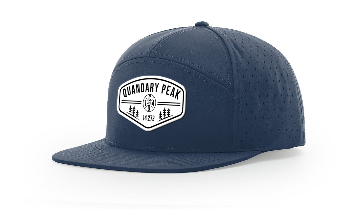 Quandary Peak Summit Series White Patch Hat