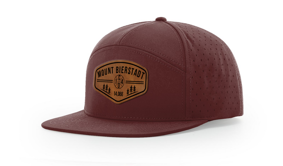 Mount Bierstadt Summit Series Leather Patch Hat