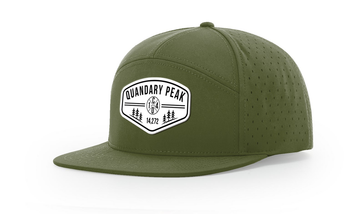 Quandary Peak Summit Series White Patch Hat