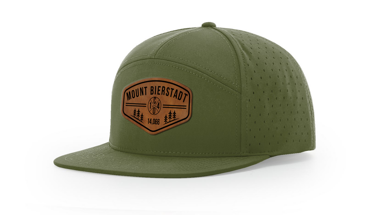 Mount Bierstadt Summit Series Leather Patch Hat