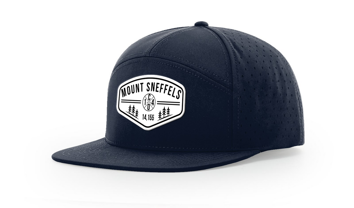 Mount Sneffels Summit Series White Patch Hat