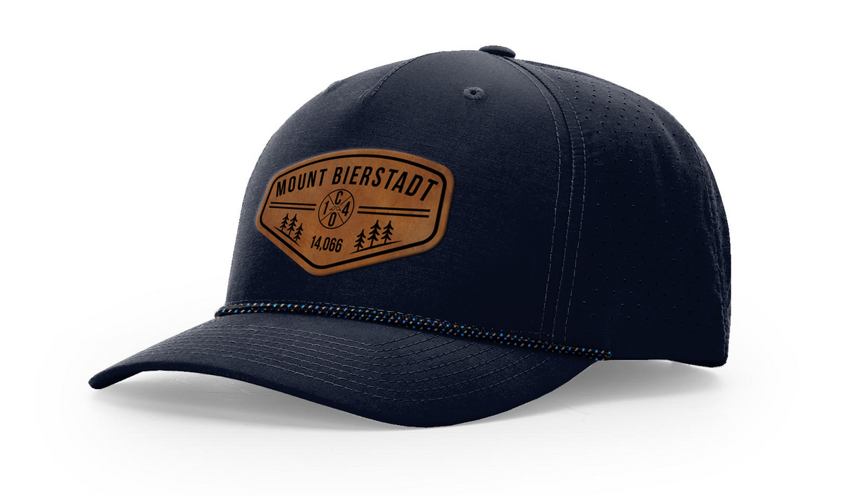 Mount Bierstadt Summit Series Leather Patch Hat