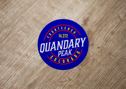 Quandary Peak Alpine Premium Sticker