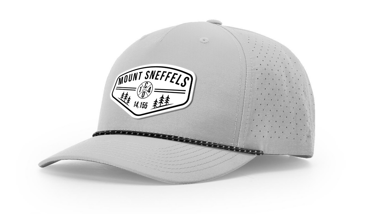Mount Sneffels Summit Series White Patch Hat