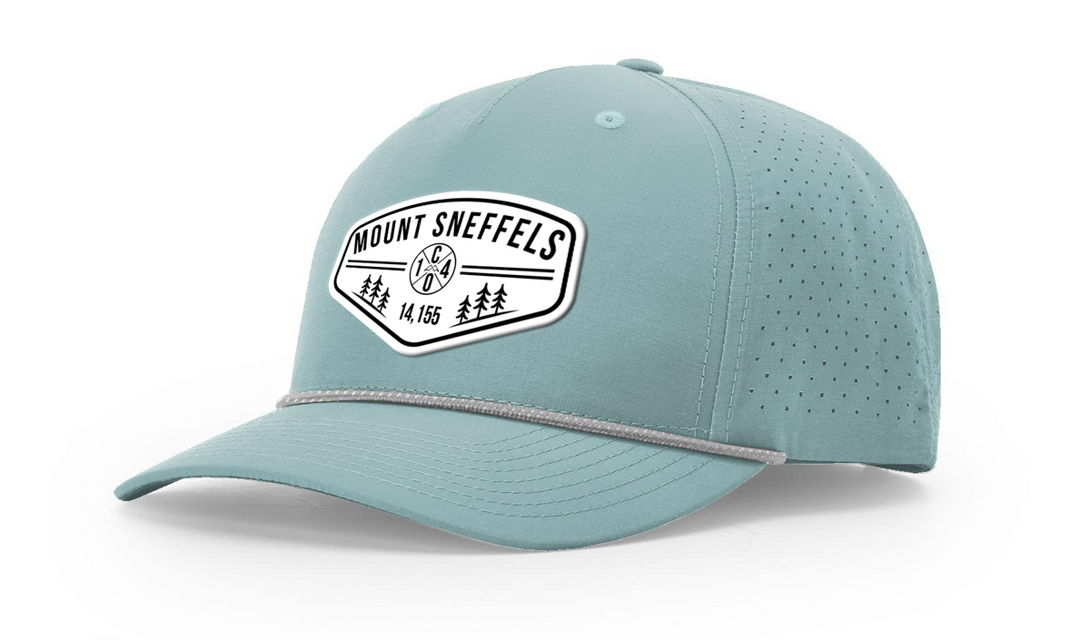 Mount Sneffels Summit Series White Patch Hat