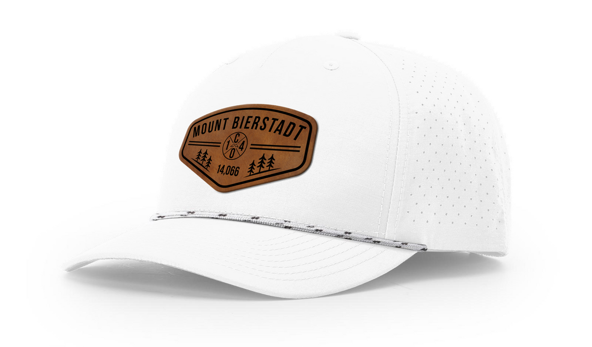 Mount Bierstadt Summit Series Leather Patch Hat