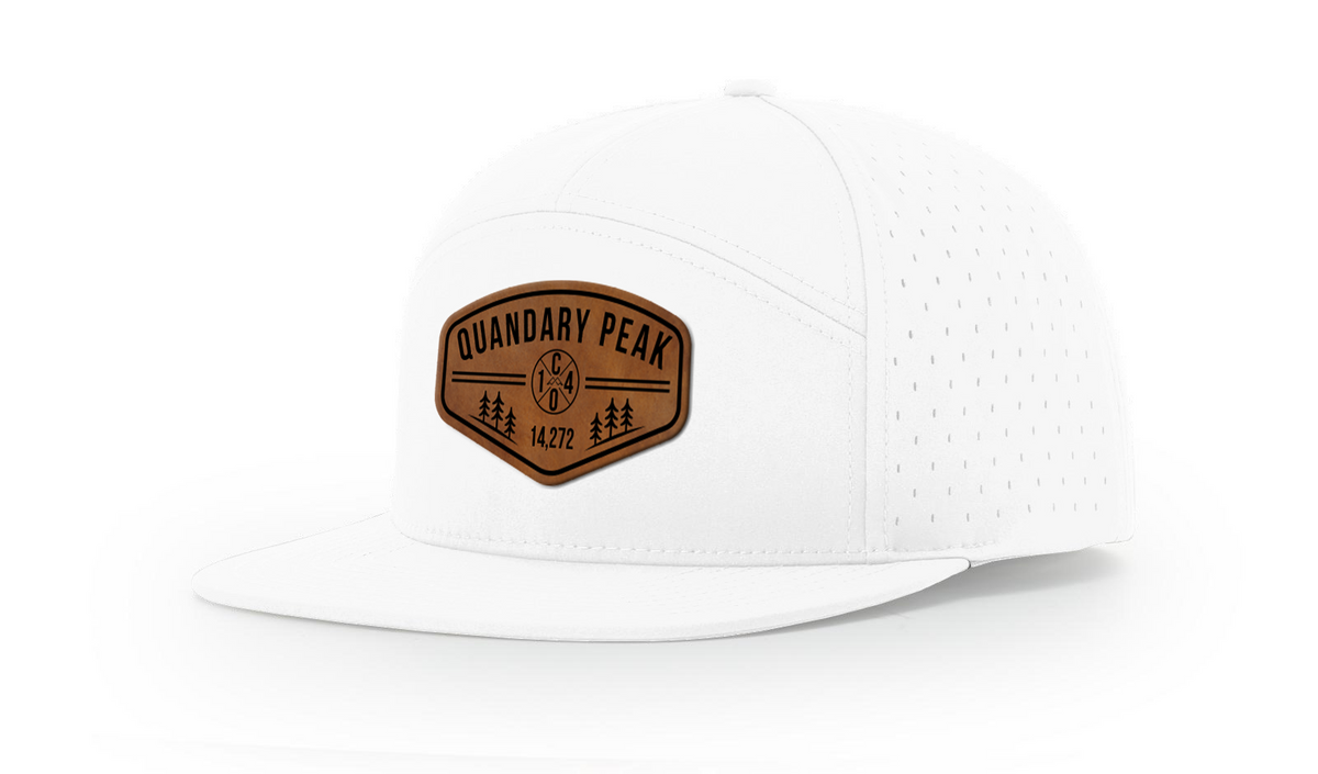 Quandary Peak Summit Series Leather Patch Hat