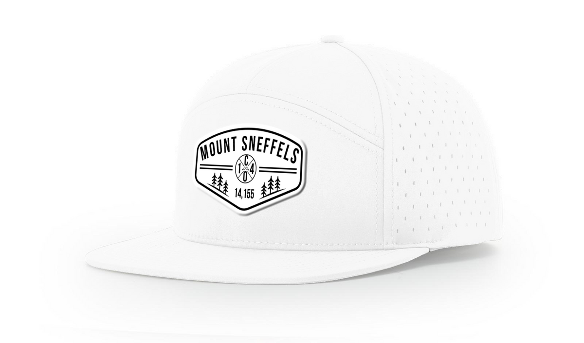 Mount Sneffels Summit Series White Patch Hat