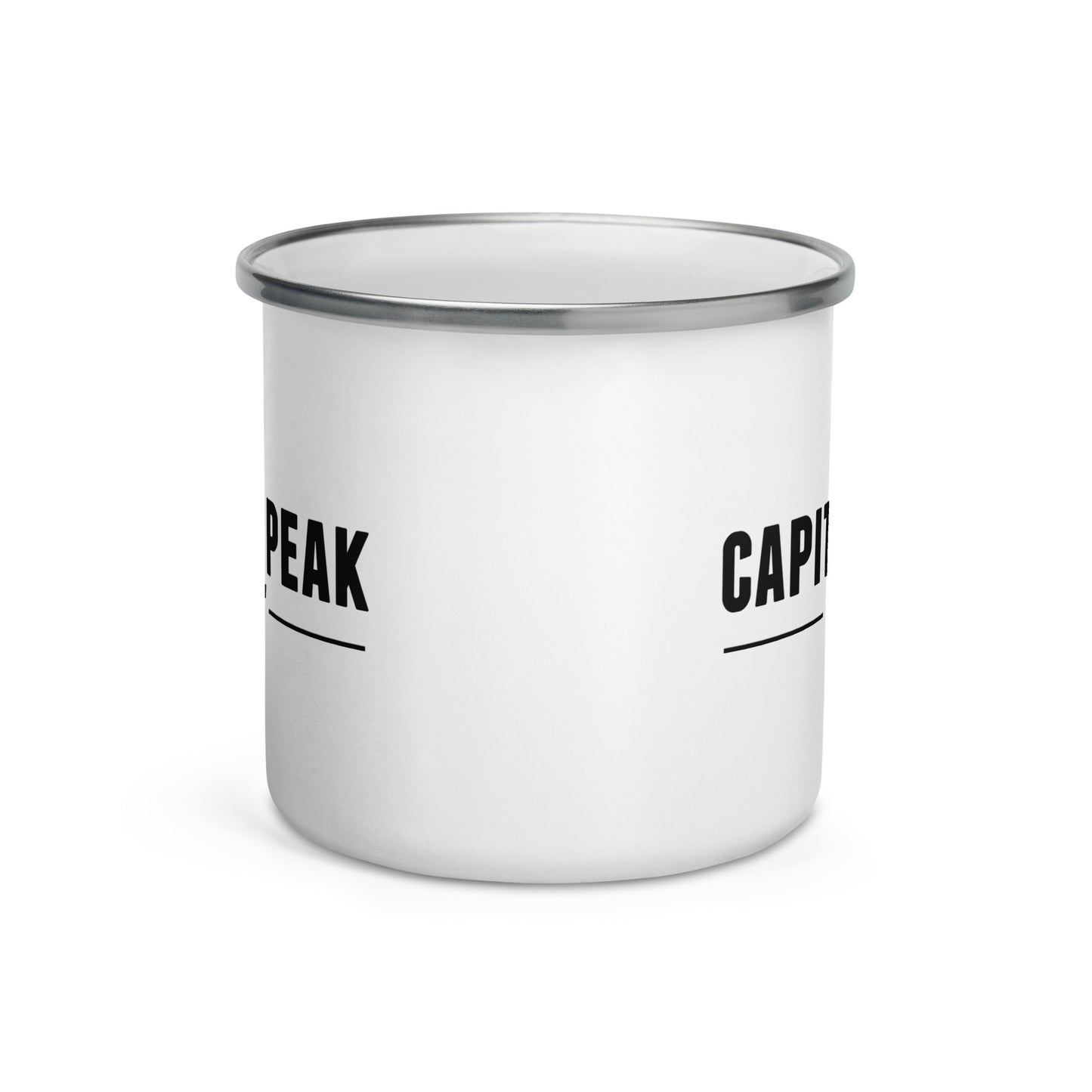 Capitol Peak Base Camp Enamel Mug