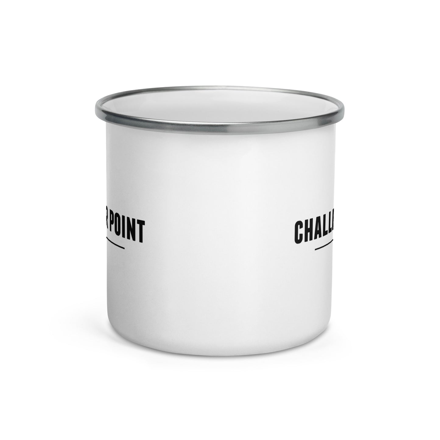 Challenger Point Enamel Mug