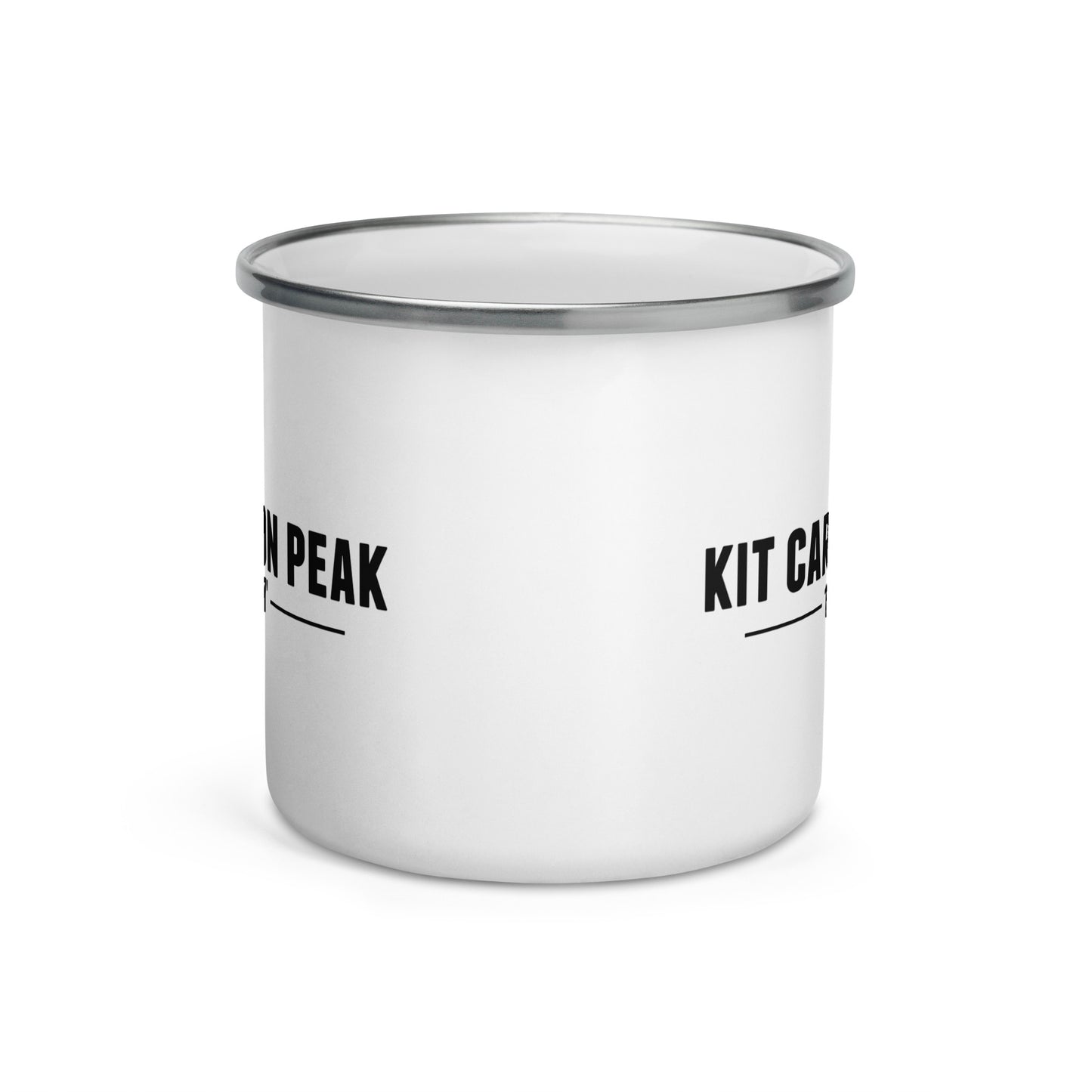 Kit Carson Peak Base Camp Enamel Mug