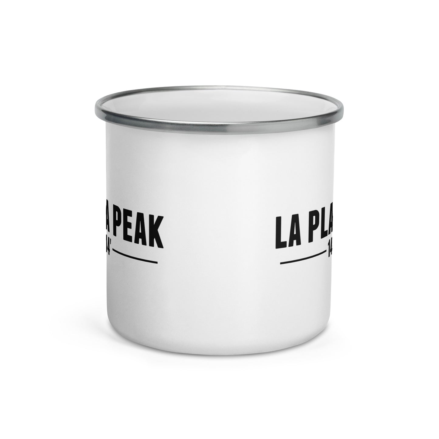 La Plata Peak Base Camp Enamel Mug