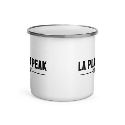 La Plata Peak Base Camp Enamel Mug