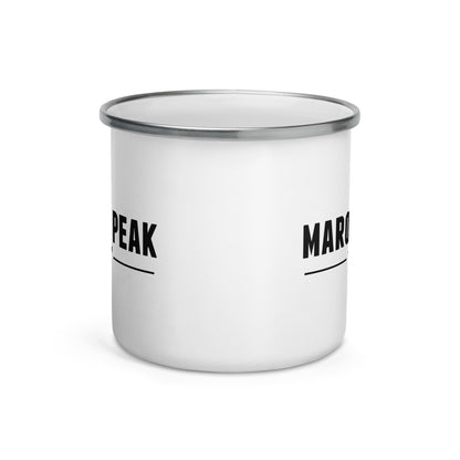 Maroon Peak Base Camp Enamel Mug