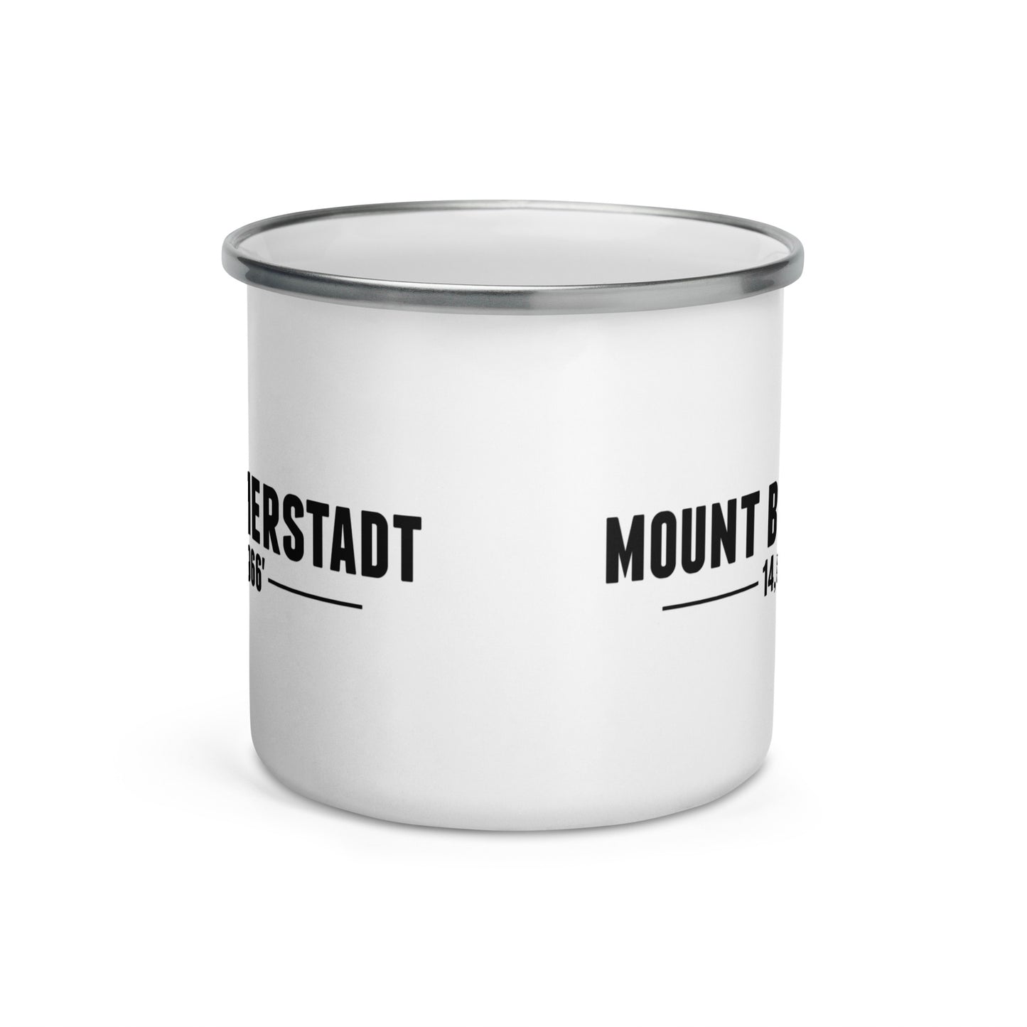 Mount Bierstadt Base Camp Enamel Mug