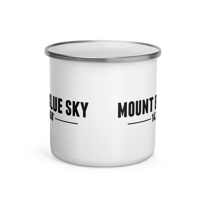 Mount Blue Sky Enamel Mug