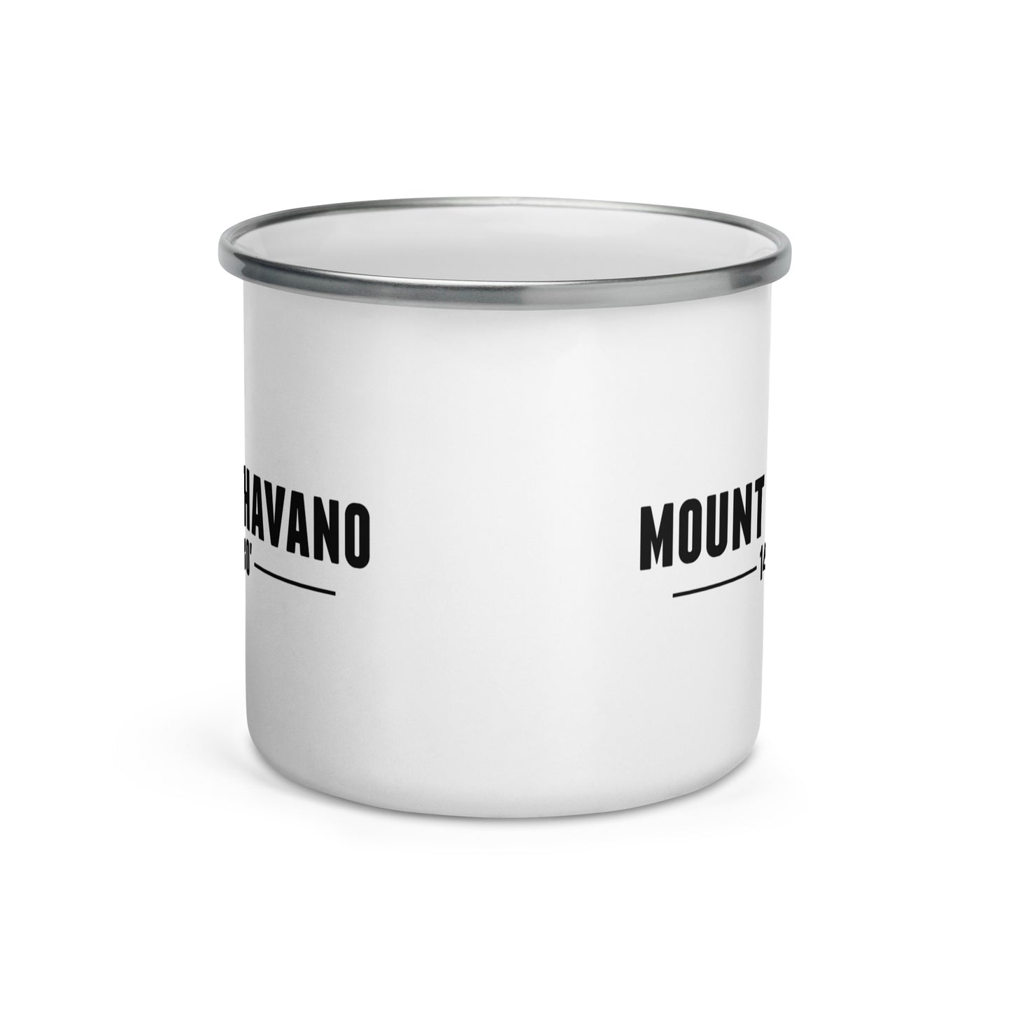 Mount Shavano Base Camp Enamel Mug