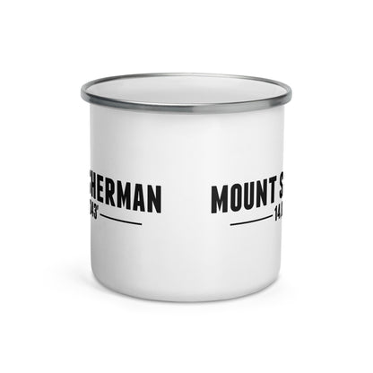 Mount Sherman Base Camp Enamel Mug