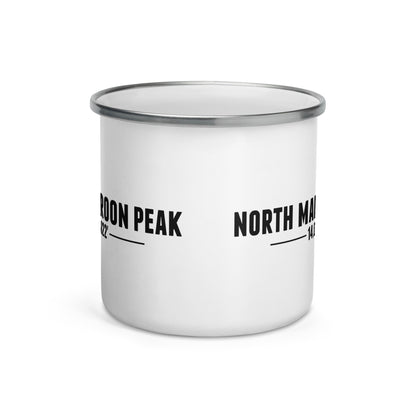 North Maroon Peak Base Camp Enamel Mug