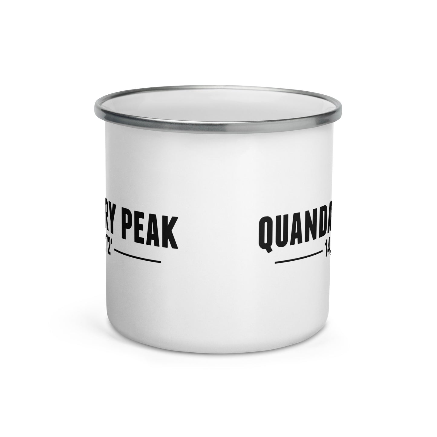 Quandary Peak Base Camp Enamel Mug