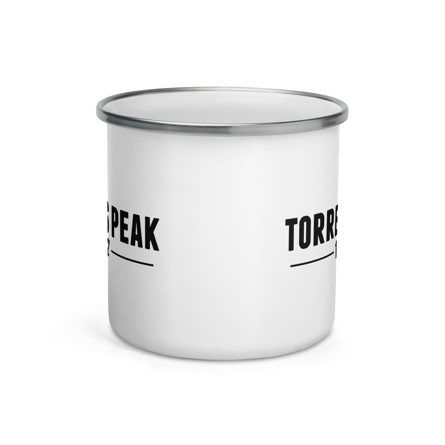 Torreys Peak Base Camp Enamel Mug