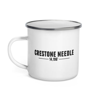 Crestone Needle Base Camp Enamel Mug