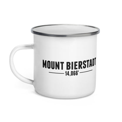 Mount Bierstadt Base Camp Enamel Mug