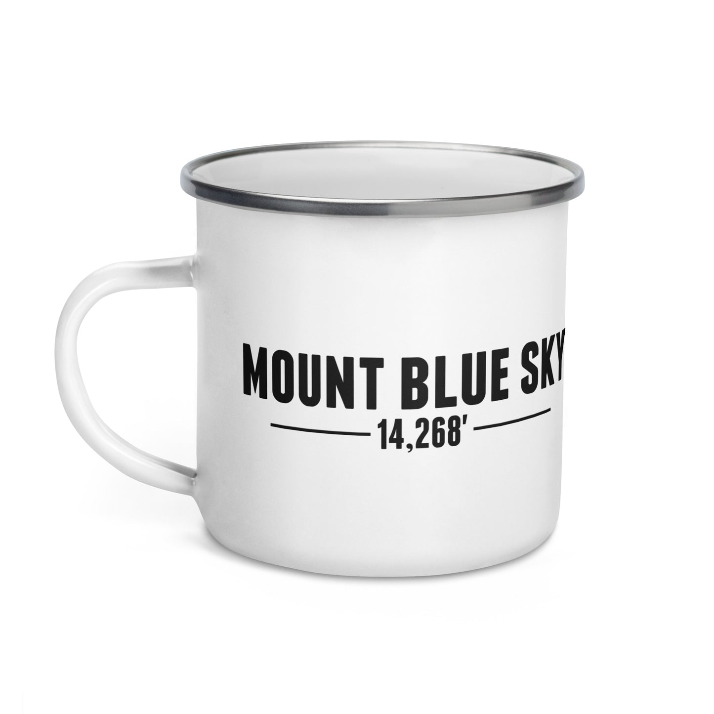 Mount Blue Sky Enamel Mug