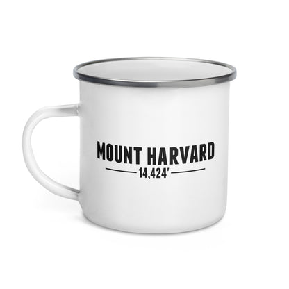 Mount Harvard Base Camp Enamel Mug