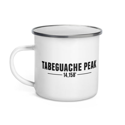 Tabeguache Peak Base Camp Enamel Mug