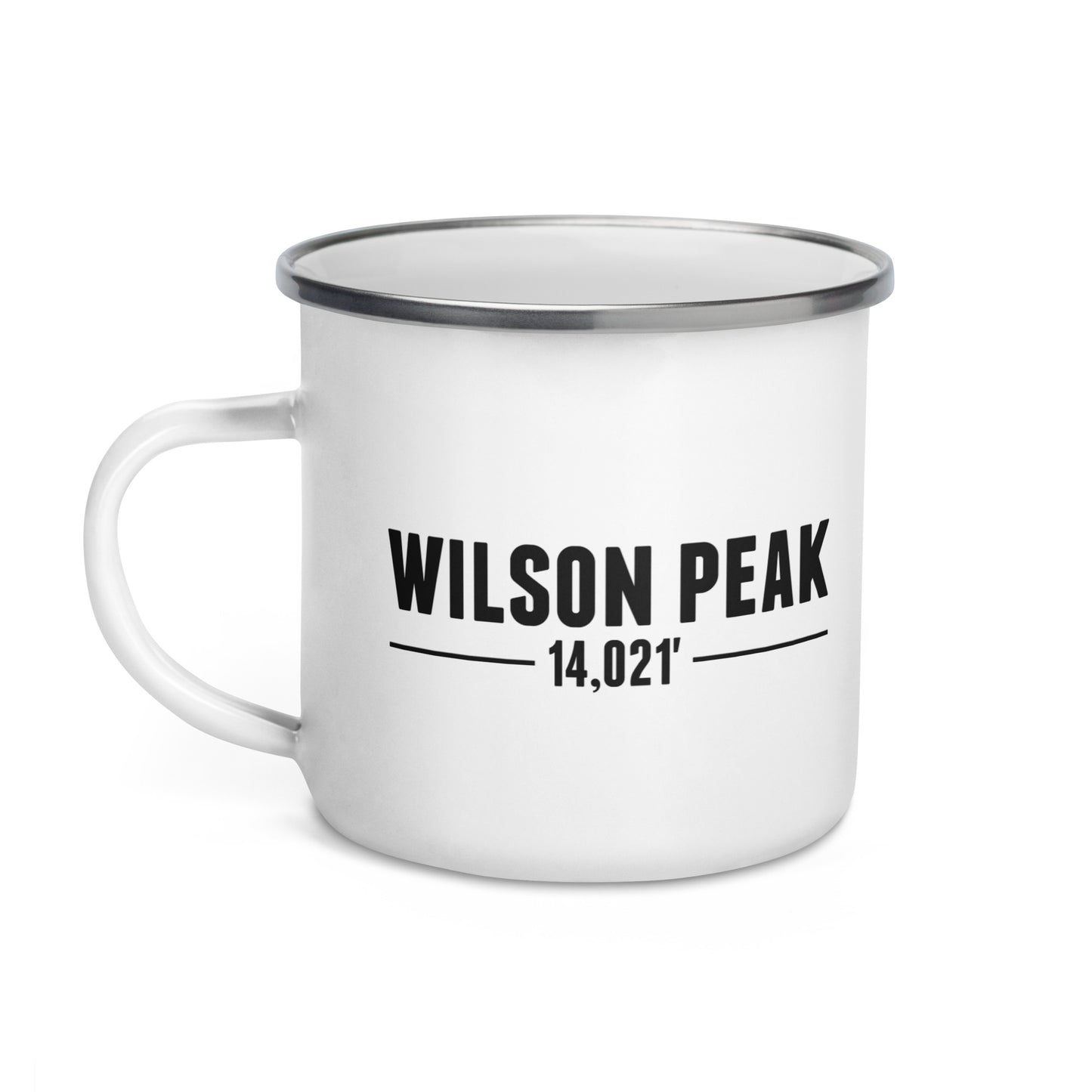 Wilson Peak Base Camp Enamel Mug