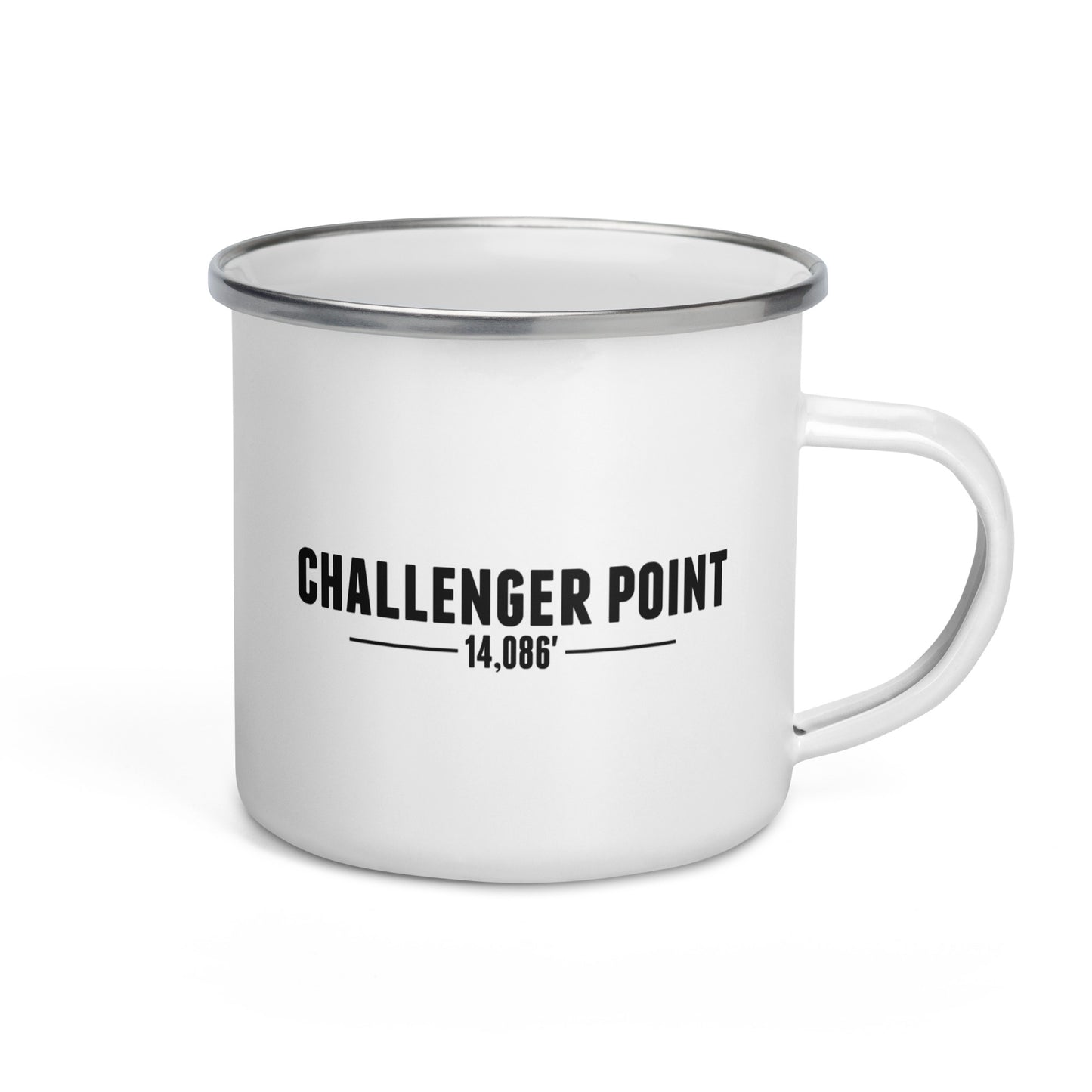 Challenger Point Enamel Mug