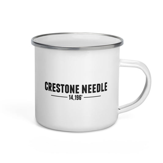 Crestone Needle Base Camp Enamel Mug