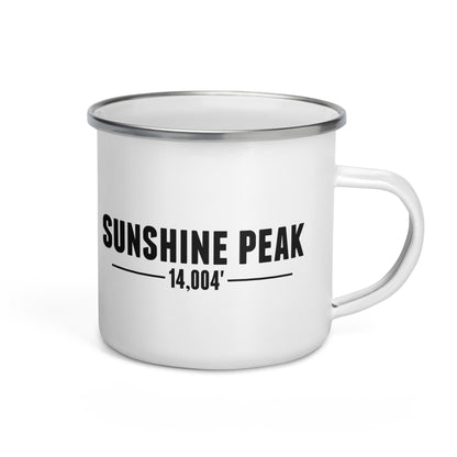 Sunshine Peak Base Camp Enamel Mug